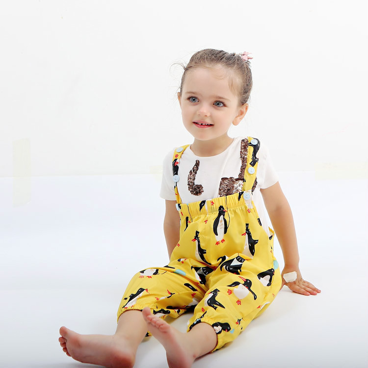 Enbihouse กางเกง Overall น้ำหนักเบา ระบายอากาศได้ดี ป้องกันยุงและแสงแดด เหมาะสำหรับเด็กเล่นทราย