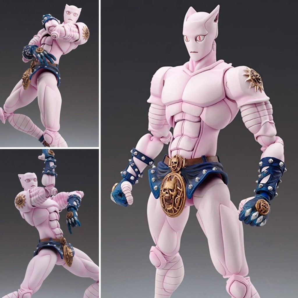พร้อมส่ง Figma ฟิกม่า JoJo's Bizarre Adventure โจโจ้ เพชรแท้ไม่มีวันสลาย StandKiller QueenSecond คิล
