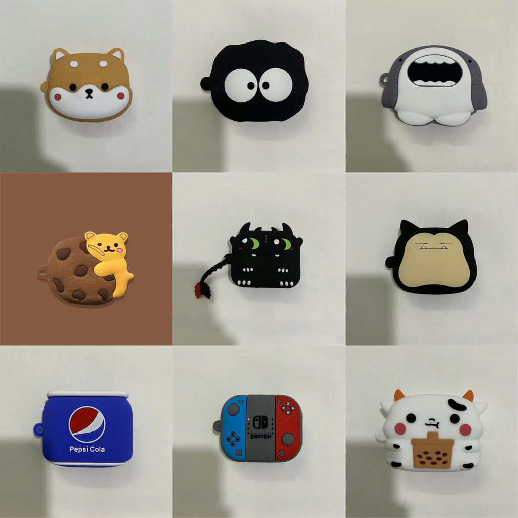 เคสหูฟัง Redmi Buds 5 เคส Case หูฟังกรณีวิทยุน ่ ารัก , มังกรน ่ ารัก , briquette, Shiba Inu
