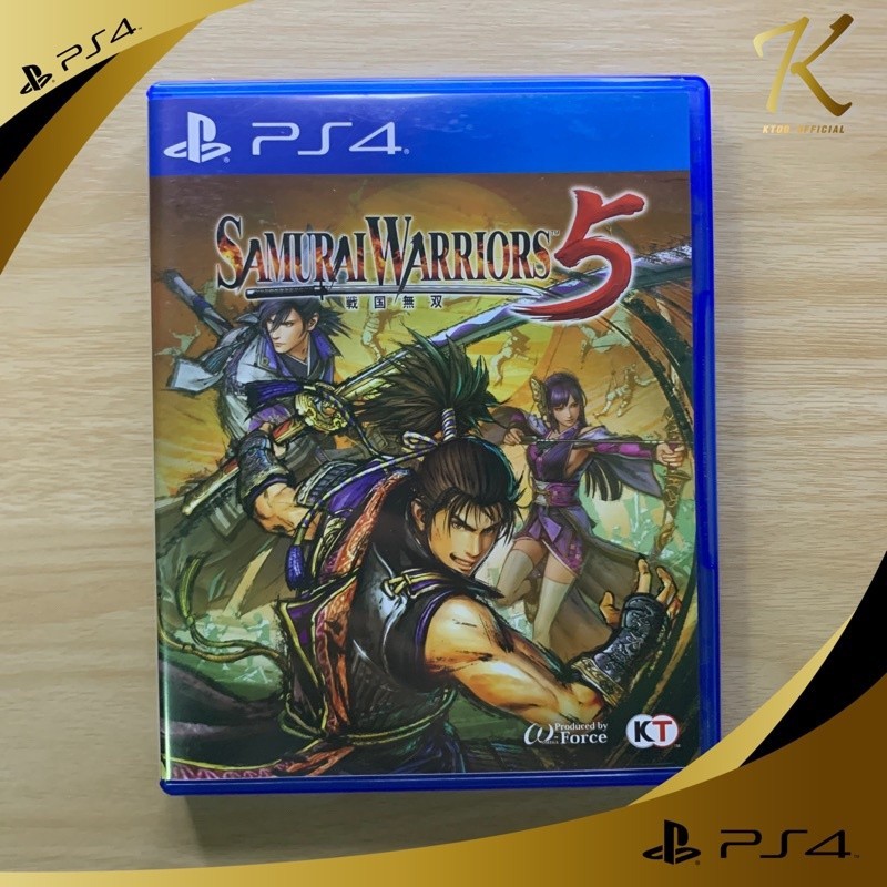 แผ่นเกมส์ PS4: Samurai warriors 5 ภาษาอังกฤษ (Zone 3) (มือ2) สภาพดี พร้อมส่ง!!!