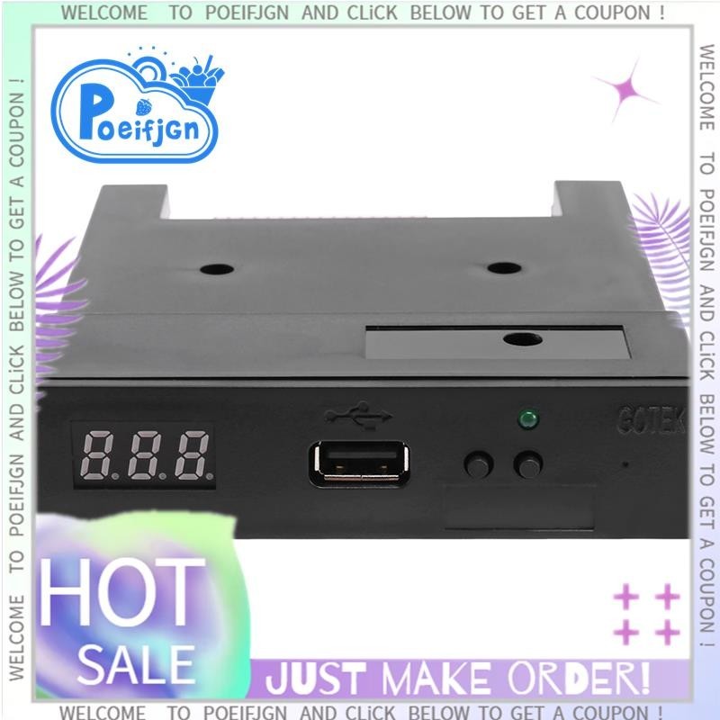 PoeifjgnVersion Sfr1M44-U100K สีดํา 3.5 นิ้ว 1.44Mb Usb Ssd Floppy Drive Emulator สําหรับ Yamaha Kor