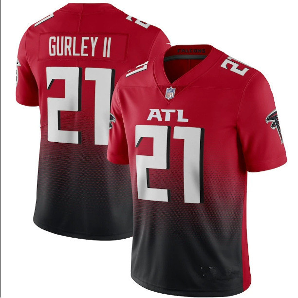 Atlanta Falcons Atlant Falcons Rugby Jersey No. 21 เสื้อ Todd Gurley II LE7X