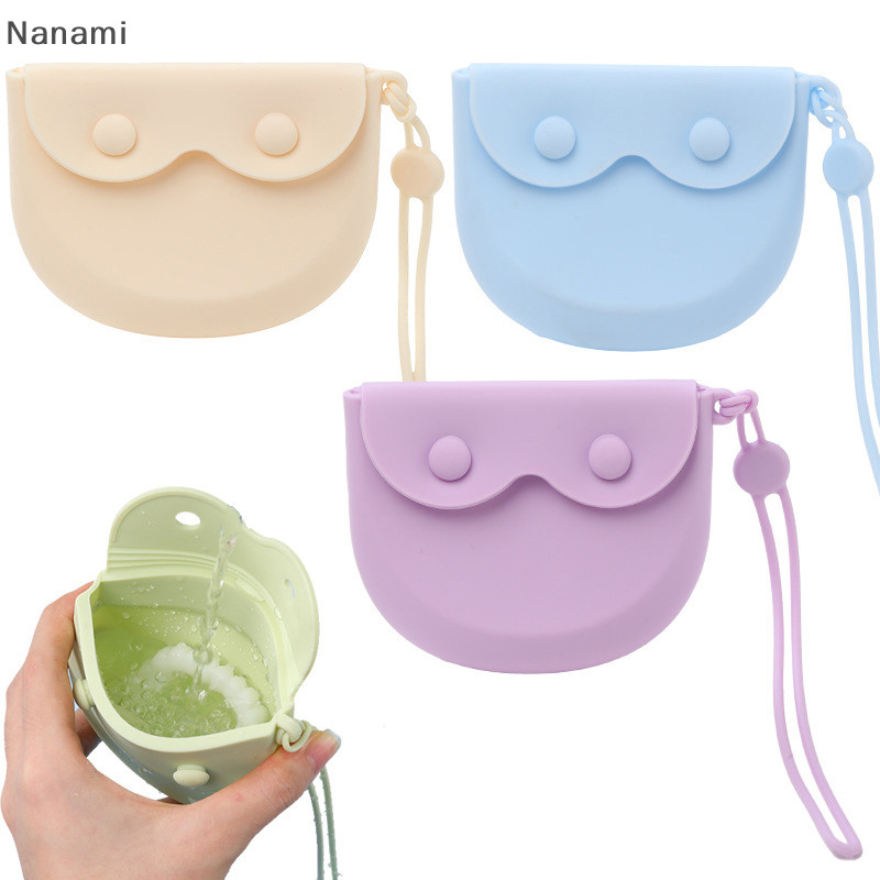 [Nanami ] ซิลิโคนฟันปลอม Retainer กล ่ องเก ็ บปาก Guard คอนเทนเนอร ์ ฟันปลอมปิดผนึกวงเล ็ บกล ่ อง Oral Hygiene Supplies [TH ]