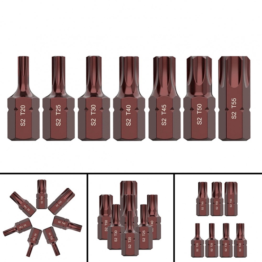 [TSKTH]Long Lasting Electric Screwdriver Bits for Hex Shank Tools with High Torque[Ready stock]
