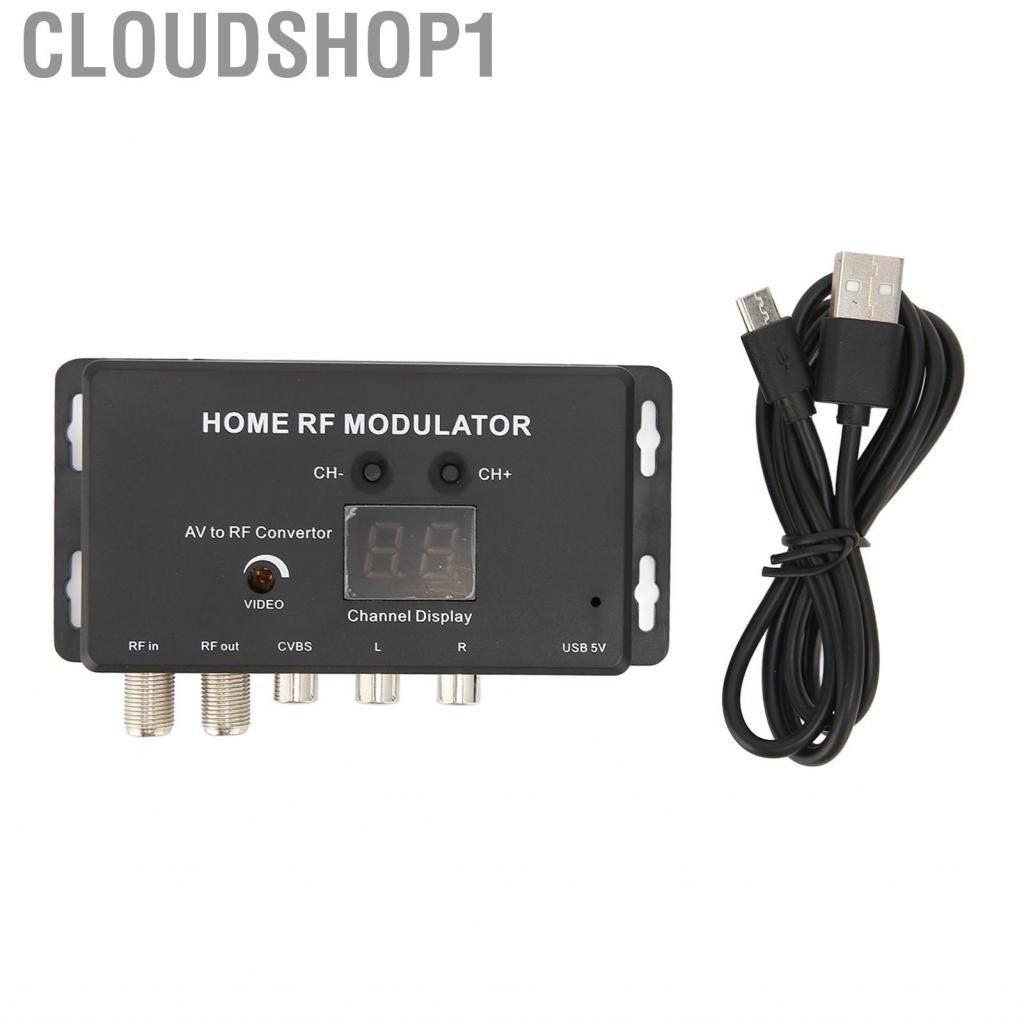 Cloudshop1 M70RV TV Link Modulator PAL/NTSC AV To RF Converter For Source Set Top Box T