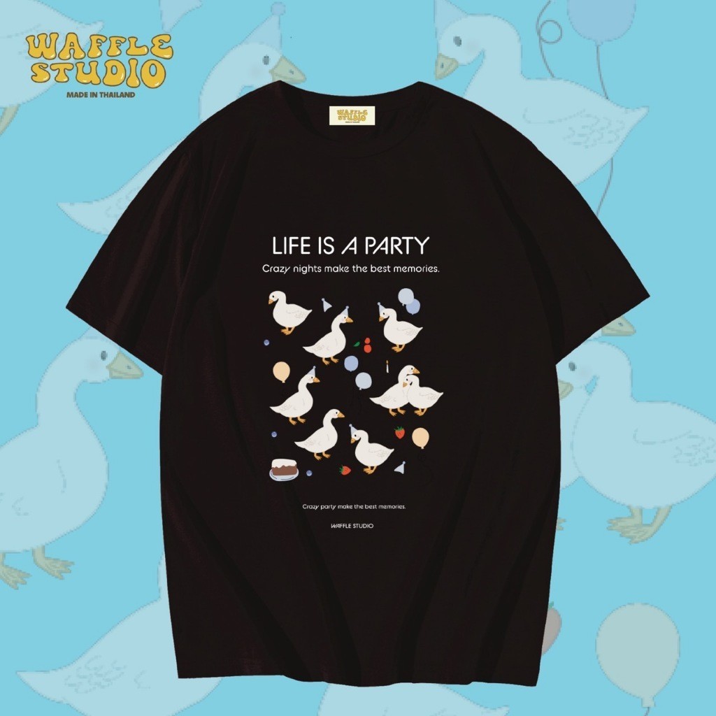 [  🔥 ] WS0052 เสื้อยืดโอเวอร์ไซส์ เสื้อยืดเกาหลี ผ้าคอตตอน100% เสื้อยืดน่ารักๆ 100%cotton S-5XL