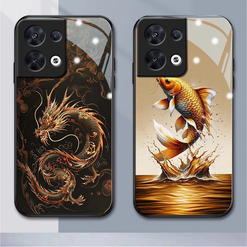 หรูหรา oppo reno แก้วเคสโทรศัพท์ reno8 5G reno3 4G reno5F 4f 4z 2f 2z 3pro reno4 4pro 5 5pro 5z 6 6z