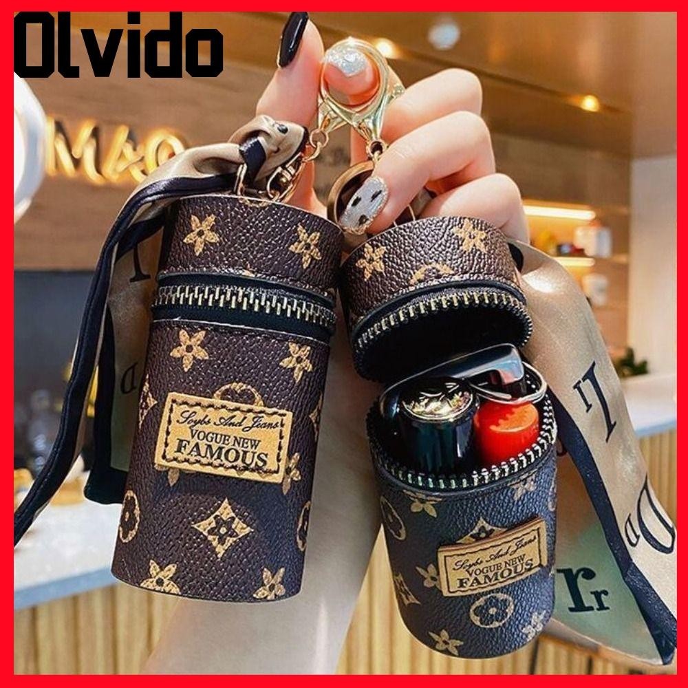 กระเป๋าใส่เหรียญพิมพ์ลาย OLVIDO หลายรูปแบบ Splicing สีทึบ MINI กระเป๋าถือ,ประณีตเสือดาวงูพิมพ์ PU หูฟังกระเป๋า Universal
