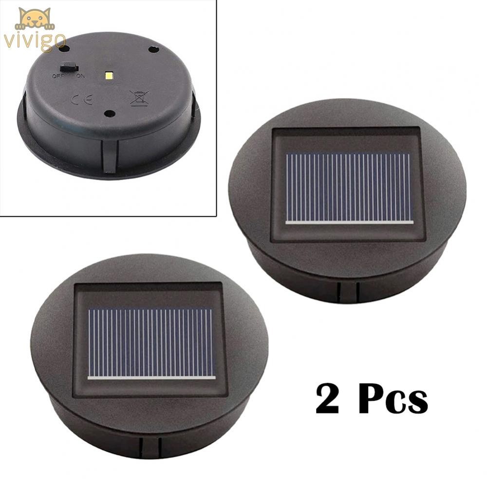 -New In May-Solar Light Accessories Outdoor Lighting Solar Lamp Solar Panel Top Light[Overseas Products]