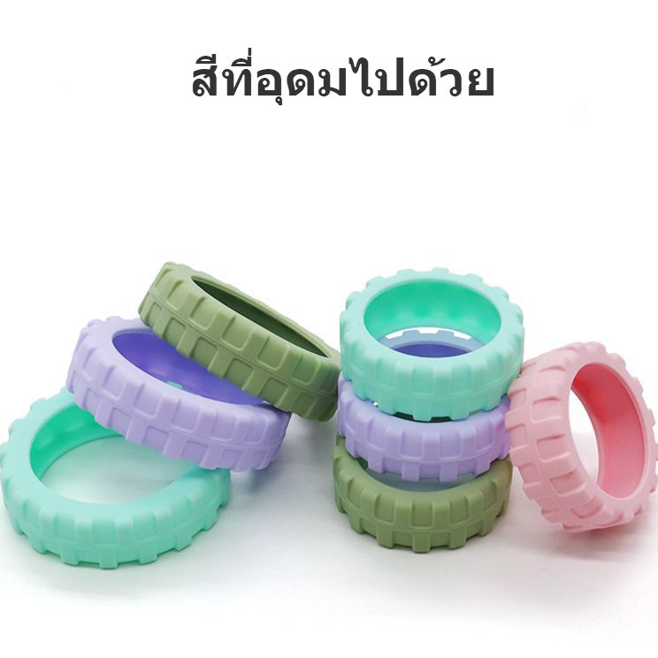 CODปลอกหุ้มล้อกระเป๋าเดินทาง แบบซิลิโคน ลดเสียงรบกวน 8PCS ป้องกันแรงเสียดทาน