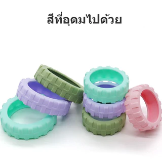 CODปลอกหุ้มล้อกระเป๋าเดินทาง แบบซิลิโคน ลดเสียงรบกวน 8PCS ป้องกันแรงเสียดทาน
