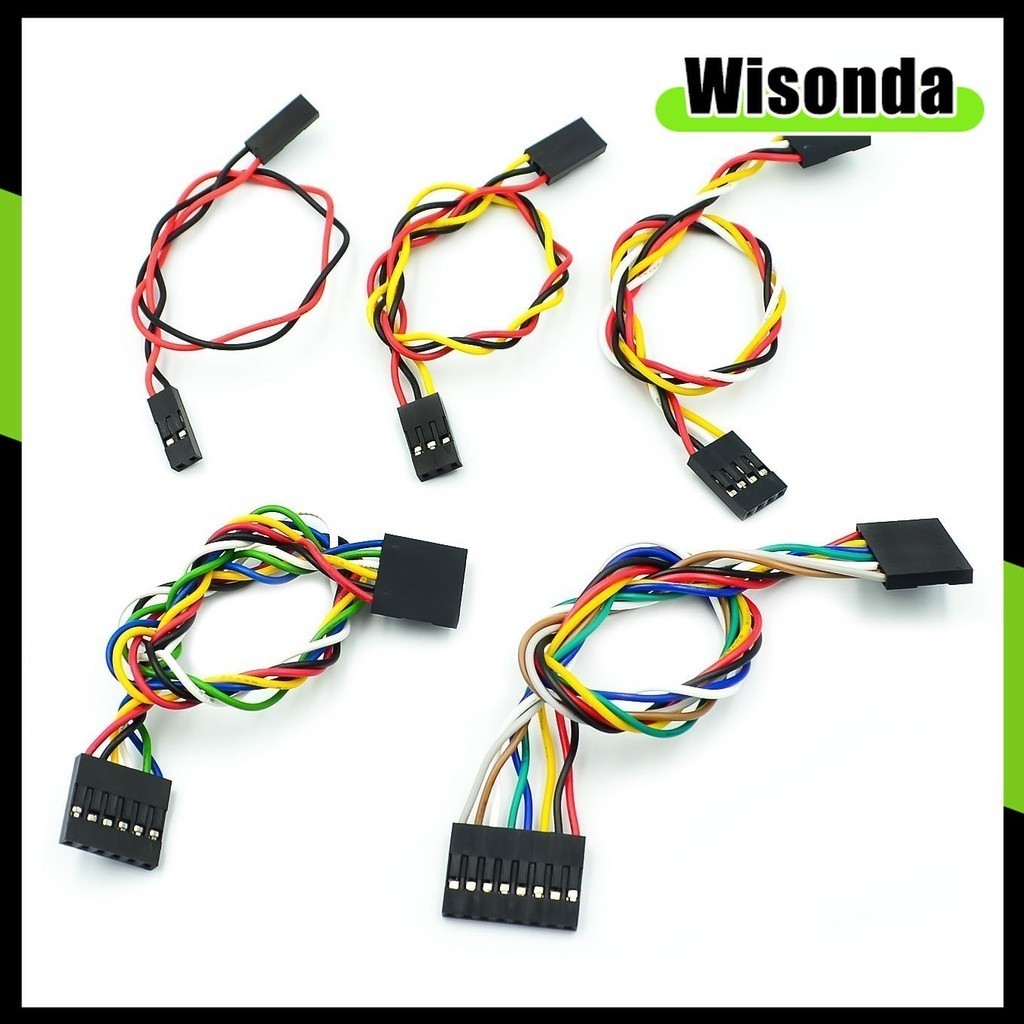 2p/3p/4p/5p/6p/8p PIN 20ซม.หญิงกับหญิงจัมเปอร ์ wire/dupontสายเคเบิลBreadboardหัวคู ่ พร ้ อมที ่ นั ่ ง
