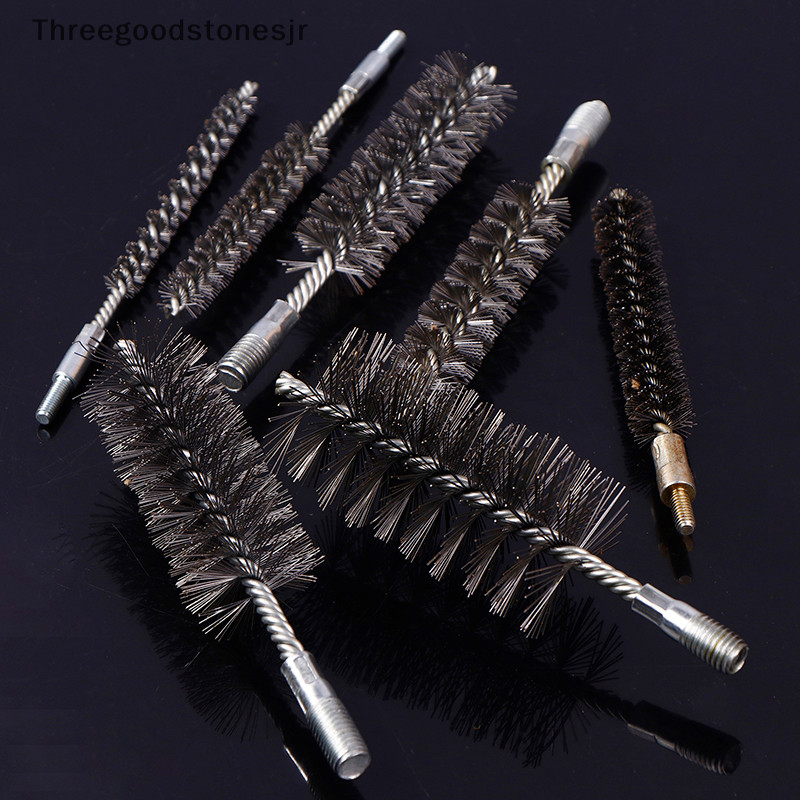 Tgst 1PC Chimney แปรงทําความสะอาดสําหรับทําความสะอาดท ่ อขัด 10-50 มม.เกลียวลวดแปรงโลหะแปรงสแตนเลส JR
