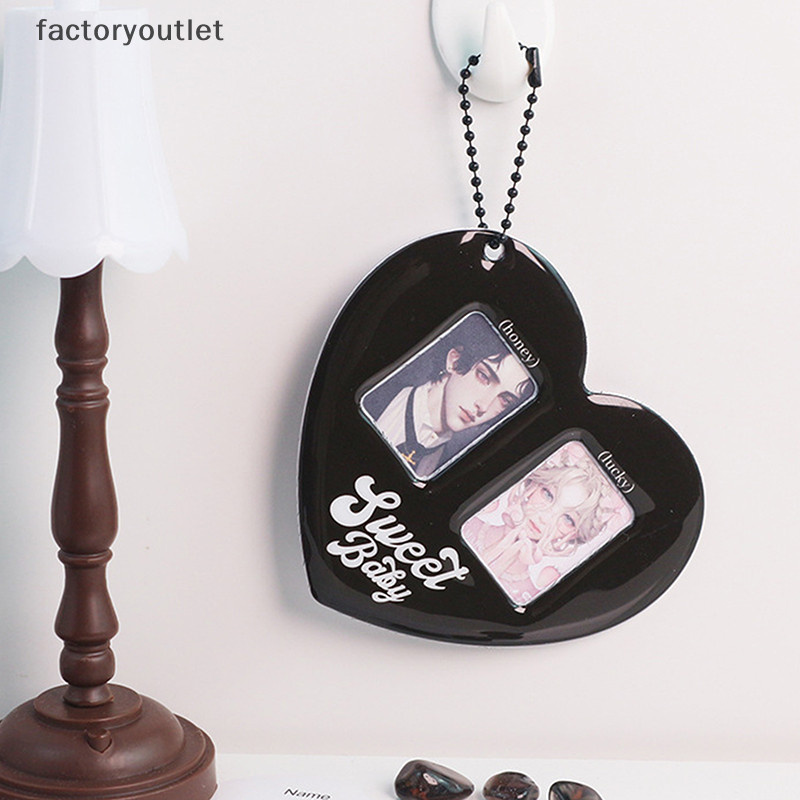 Flth Love Heart Idol Photo Sleeves จี ้ การ ์ ด Photocards ฟิล ์ ม Protector Photo Pocket Vary