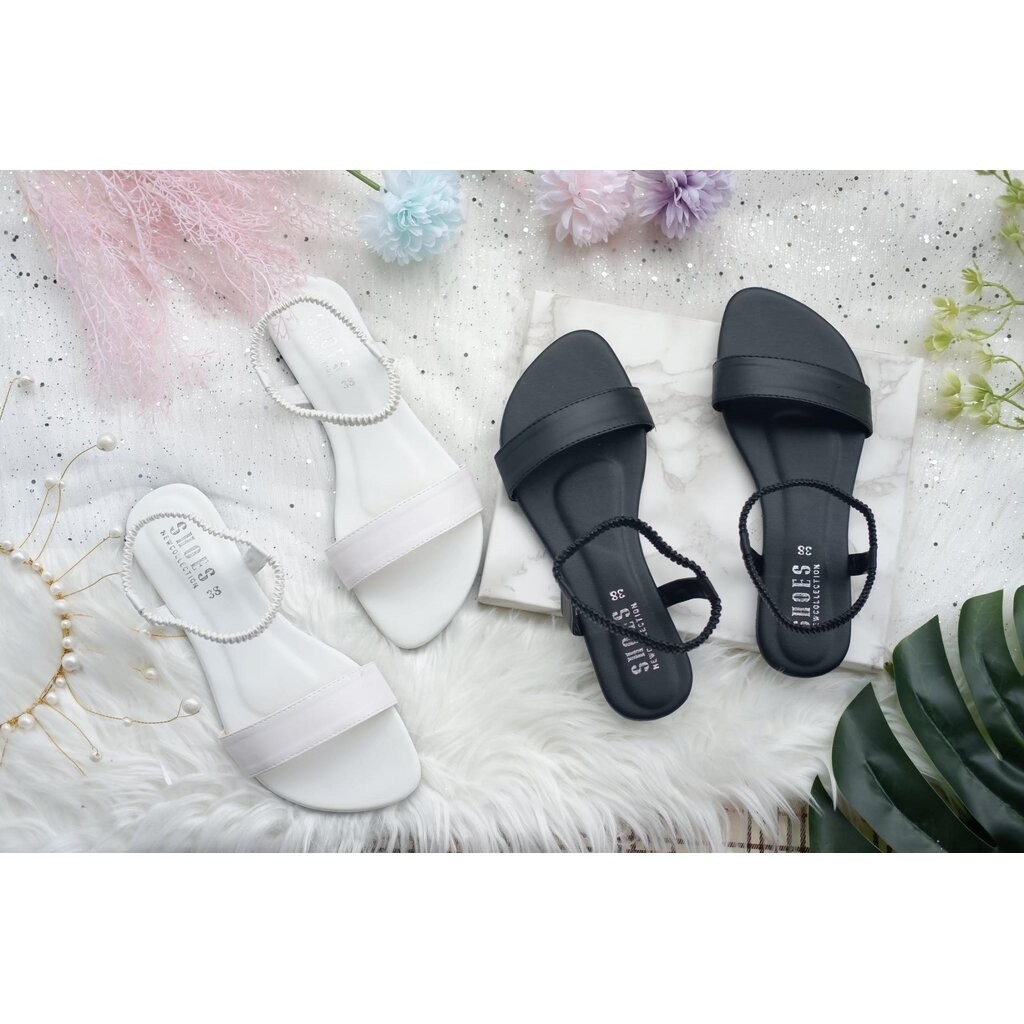 Bigsize36-42-รัดส้นสวม-รัดส้นหน้าสวมสีพื้น2สี