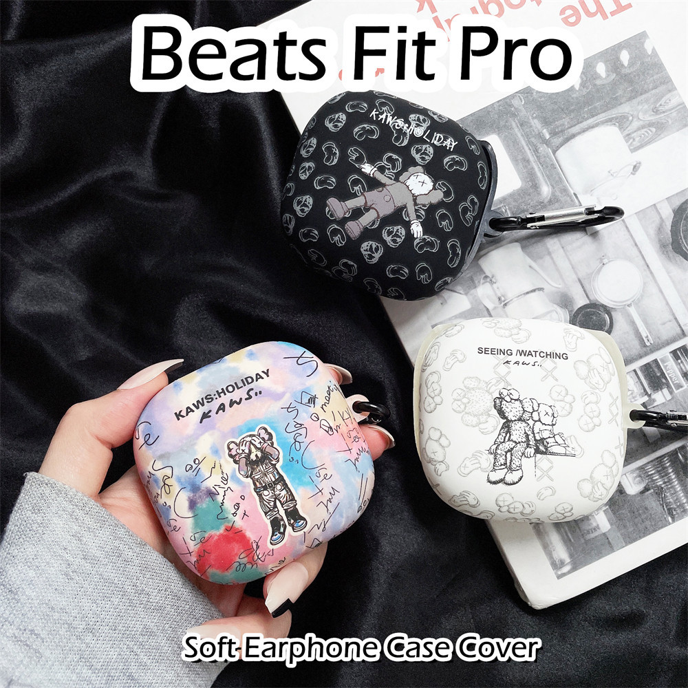 สําหรับ Beats Fit Pro Case การ์ตูนนวัตกรรม TPU ซิลิโคนอ่อนนุ่มหูฟังเคสปลอกฝาครอบ