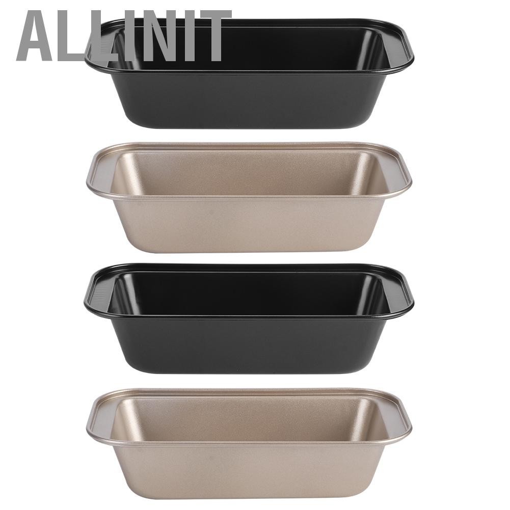 Allinit Rectangle Loaf Pan Bread Cake Mold Carbon Steel Nonstick Pastry Bakin