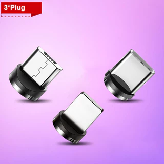 ปลั๊กสายแม่เหล็ก Magnetic Cable Tip Micro USB Magnetic Charger Cable ปลั๊ก Type C สายแม่เหล็ก