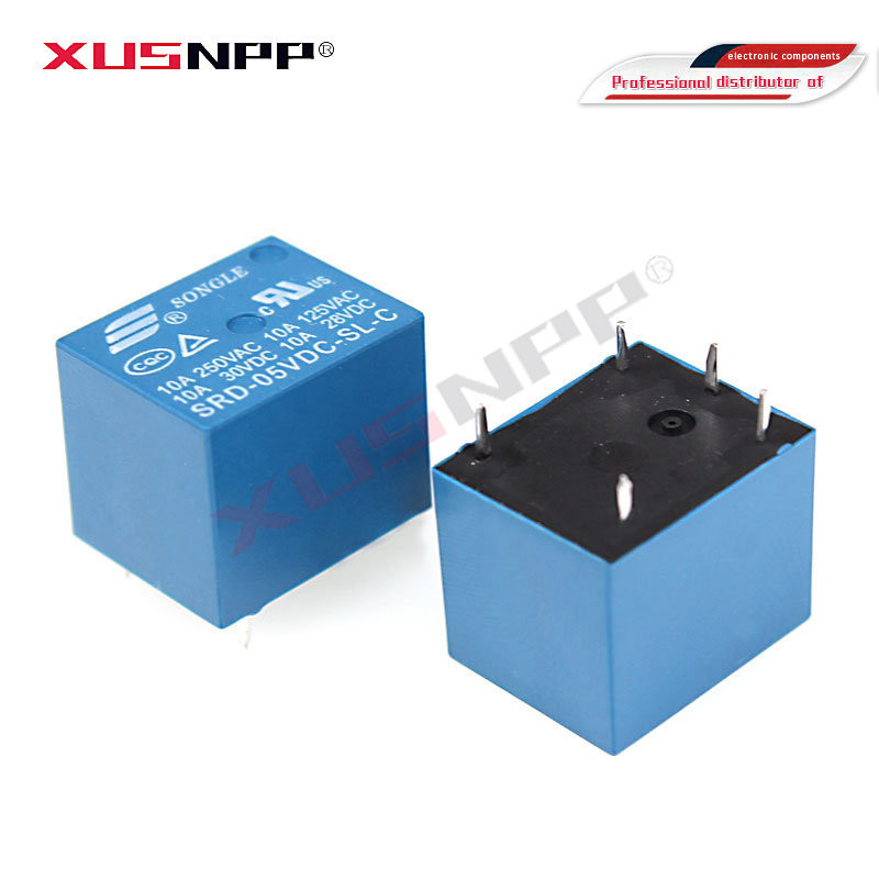 5PCS รีเลย์ SRD-05VDC-SL-C SRD-06VDC-SL-C SRD-09VDC-SL-C SRD-12VDC-SL-C SRD-24VDC-SL-C รีเลย์ 5PINS 