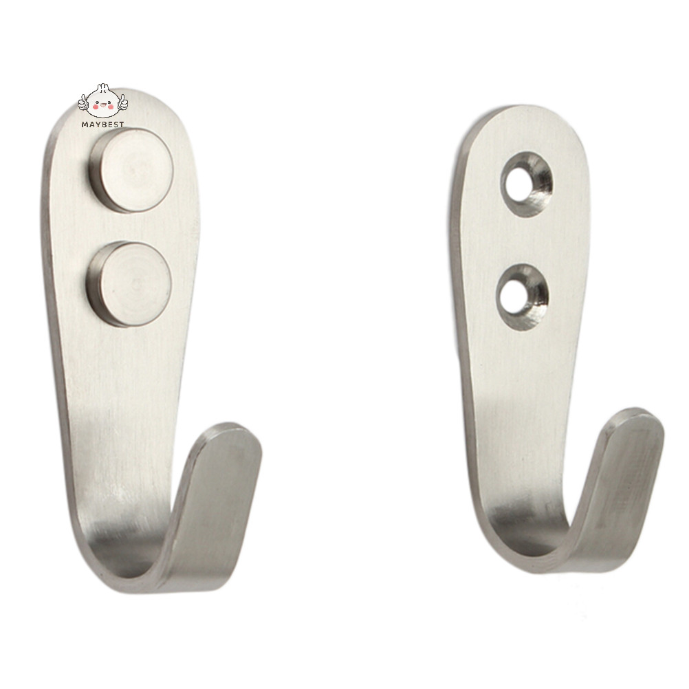 {maybest } ตะขอแขวนประตู 1 ชิ ้ น ตู ้ ครัวสแตนเลส ไม ้ แขวนเสื ้ อ ออแกไนเซอร ์ Holde {TH } - รูปที่ 5