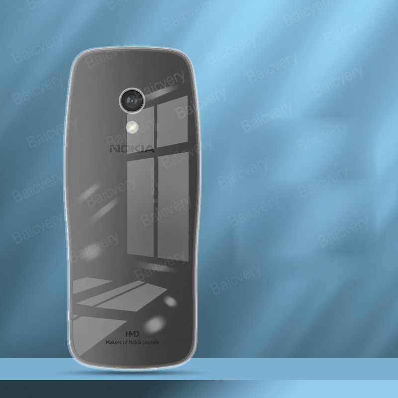 Nokia 3210 4G 2024 เคสคุณภาพสูงใส TPU ซิลิโคนนุ ่ มฝาครอบป ้ องกันกันกระแทกปลอก