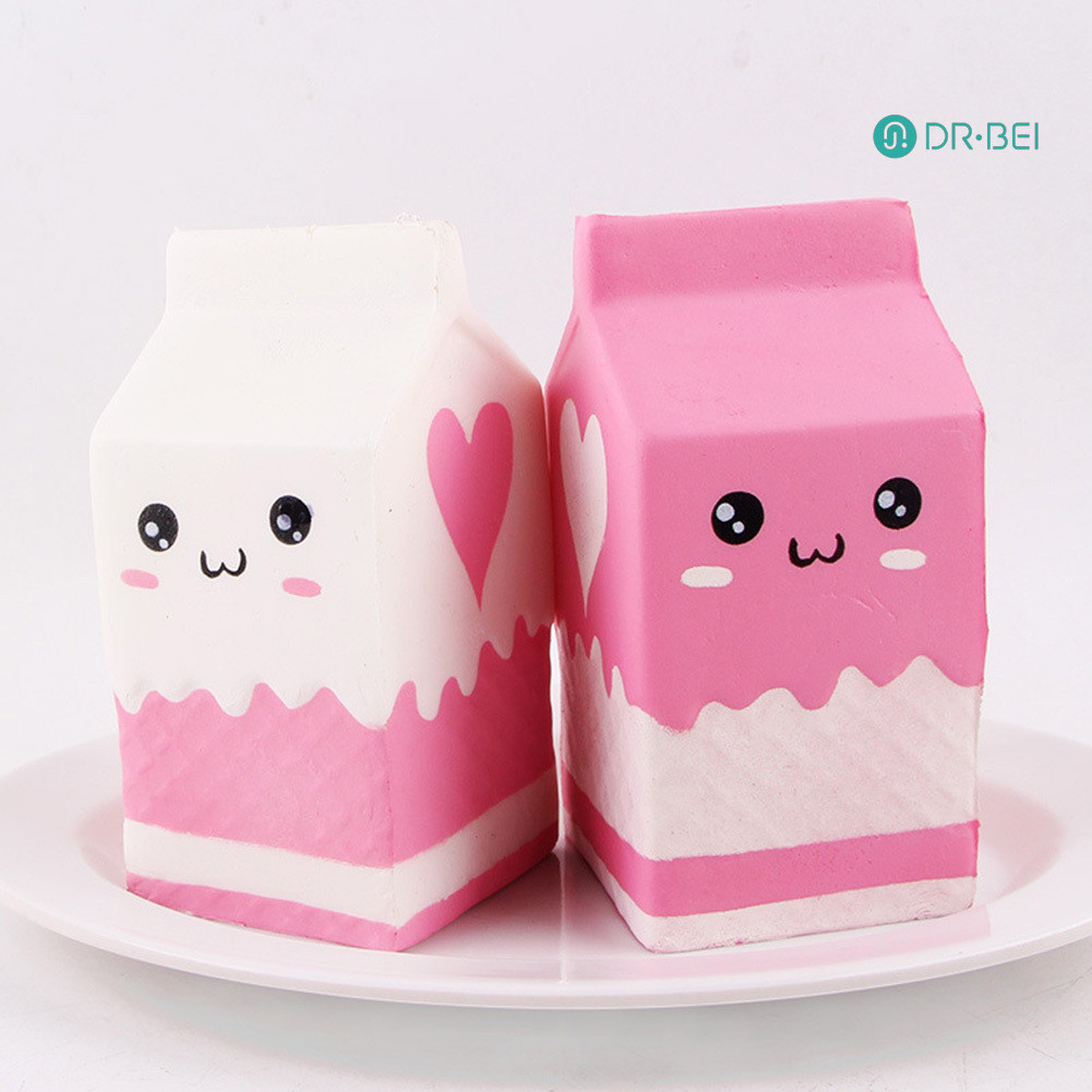 Dr.bei Soft Squishies ขวดนมโยเกิร ์ ตช ้ า Rising เด ็ กผู ้ ใหญ ่ ของเล ่ นบีบอัด