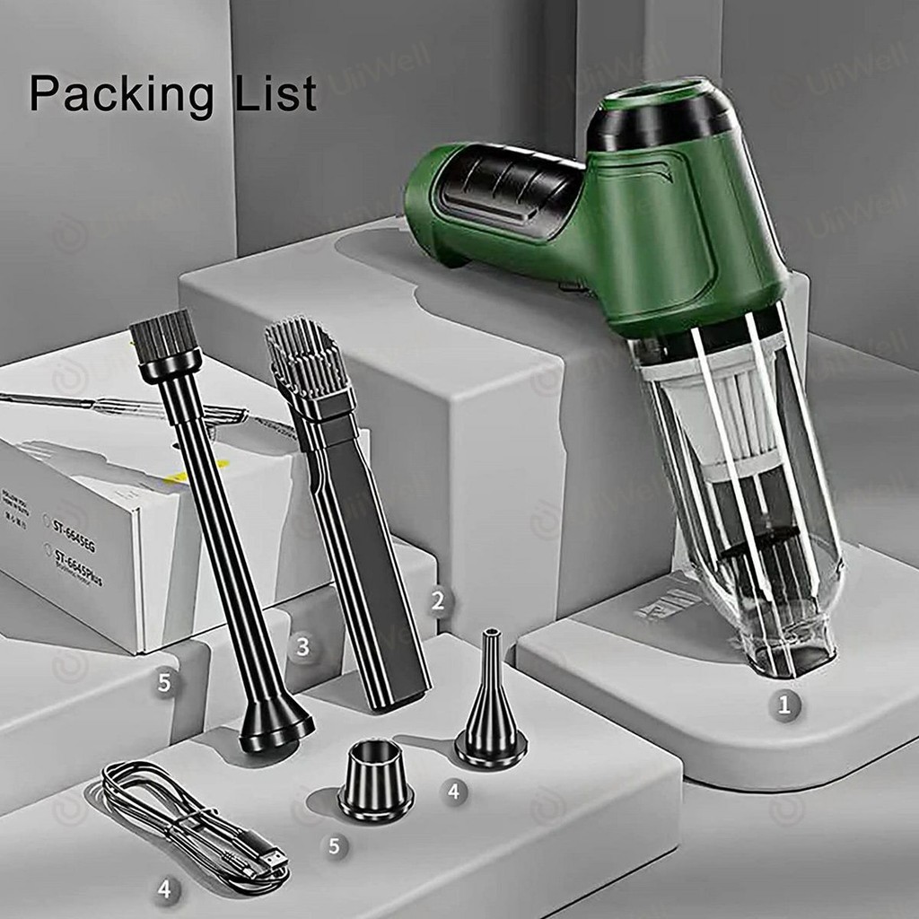 65000 mAh 5000 W wireless vacuum cleaner car vacuum cleaner car vacuum cleaner 550 Pa car vacuum cle