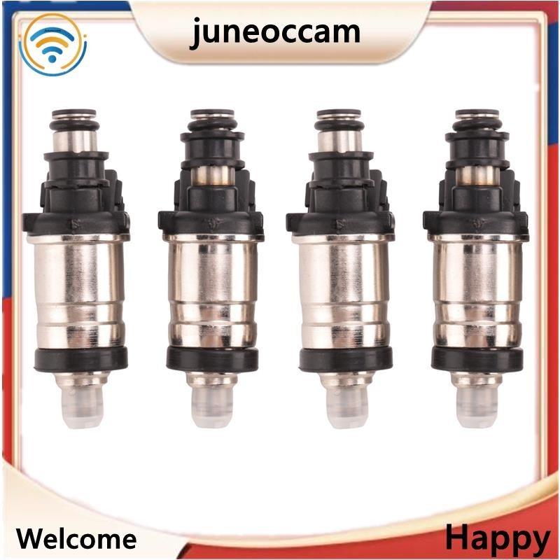 [juneoccam] 4X หัวฉีดน้ํามันเชื้อเพลิง 06164-P2J-000 สําหรับ Honda Odyssey Acura CRV Civic Accord1.6