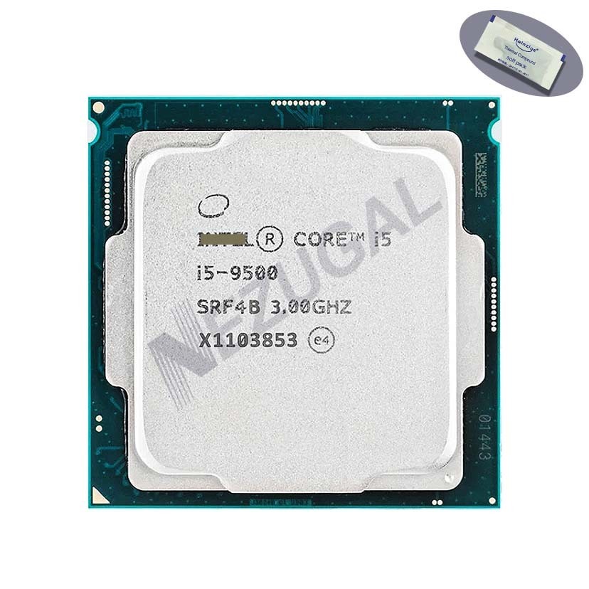 I5-59500 I5 9500 SRF4B 3.00 สูงสุด 4.40 Ghz Six Core 9M 65W LGA1151 โปรเซสเซอร์ CPU