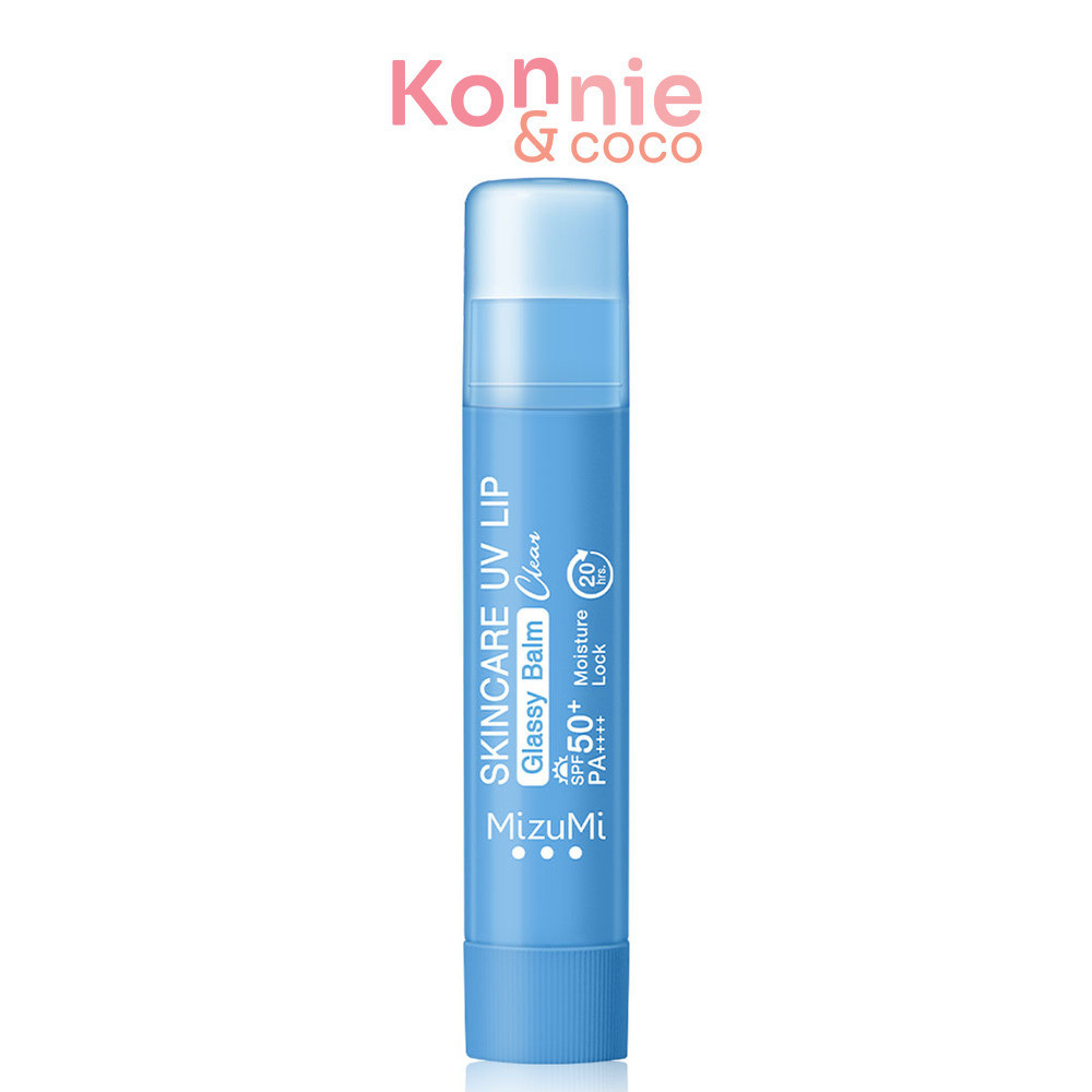 MizuMi Skincare UV Lip Glassy Balm 3.5g มิซึมิ ลิปบาล์มกันแดด.
