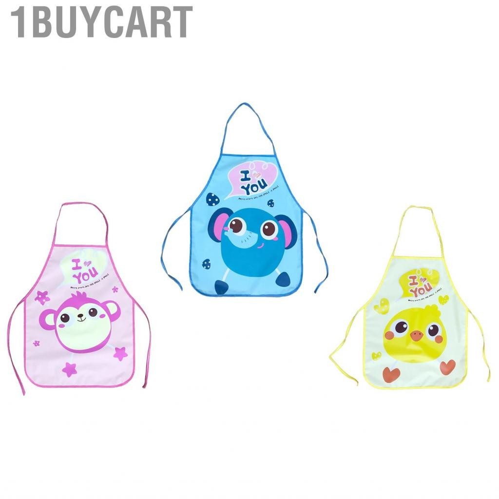 1buycart Kids Apron  Sleeveless Halter Children Cute Healthy for Painting