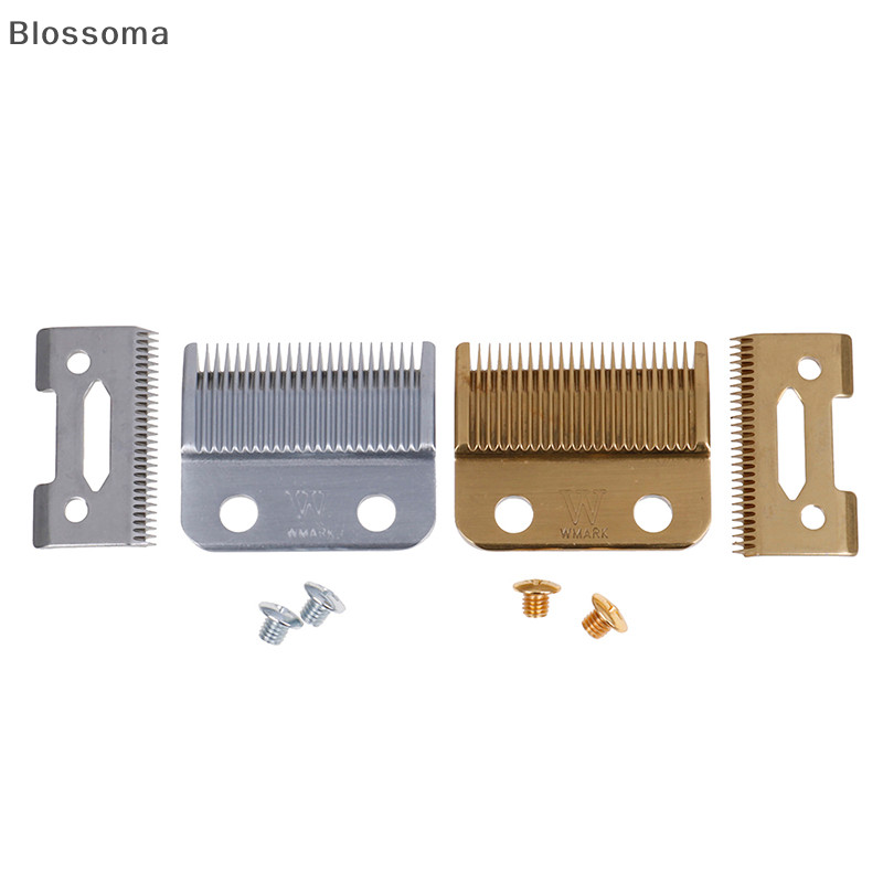 Blossoma Professional Hair Clipper ใบมีด High Carton Steel Clipper อุปกรณ ์ เสริมสกรูใหม ่
