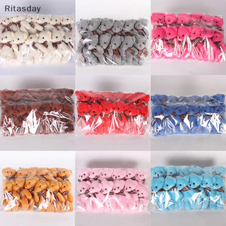 Ritasday 12 ชิ้น/ล็อตตุ๊กตานุ่มหมีของเล่นตุ๊กตาของขวัญเล็กๆใหม่