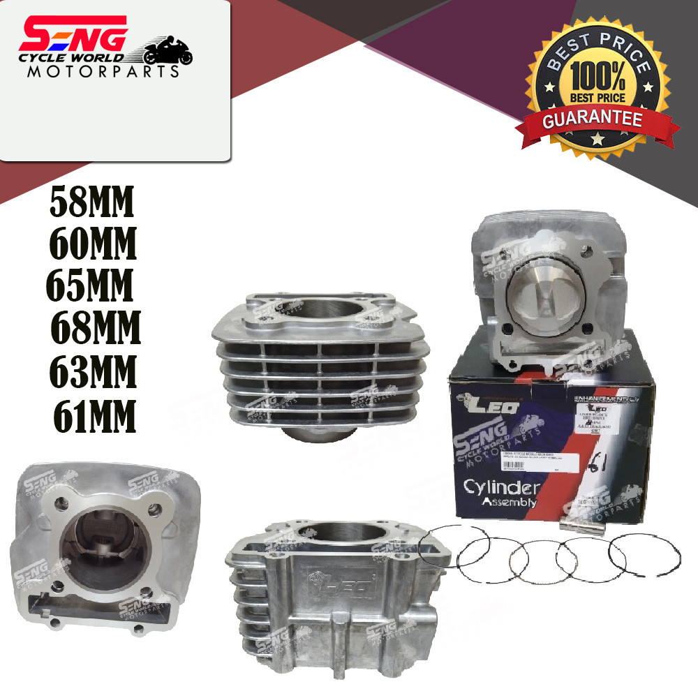 YAMAHA SRL115 FI RACING HEAD BLOCK- ทุกขนาด-LEO