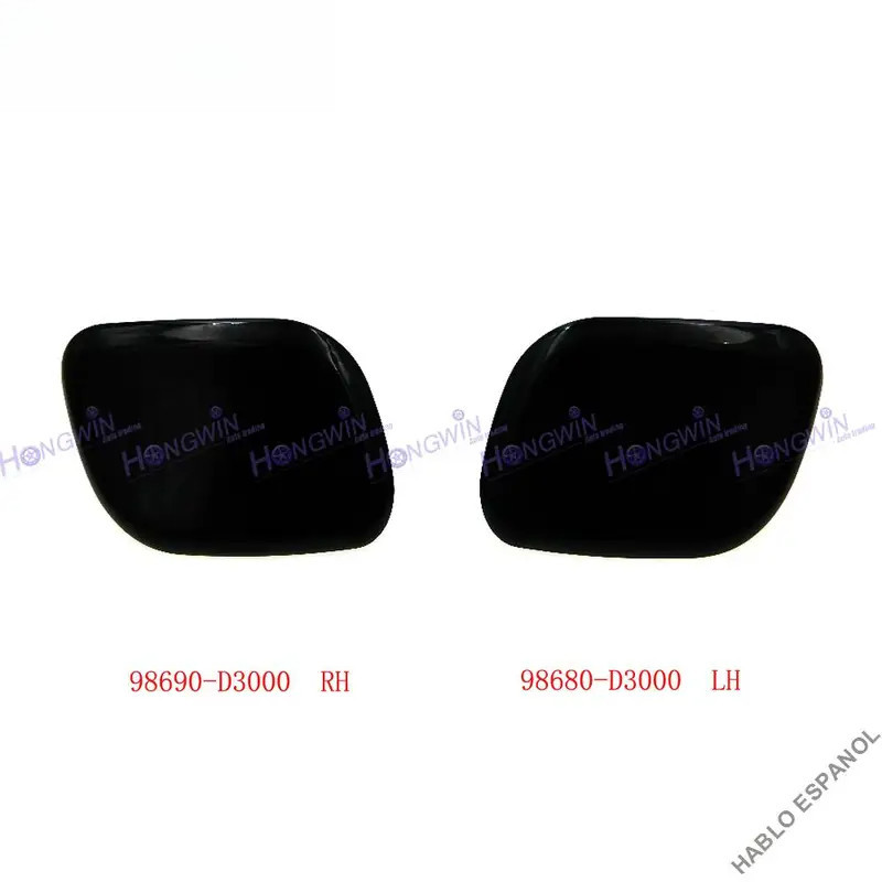 AutoPpart 98680-D3000 (LH) 98690-D3000 (RH) ฝาครอบทําความสะอาดไฟหน้าหัวฉีดเครื่องซักผ้าฝาครอบสเปรย์ส