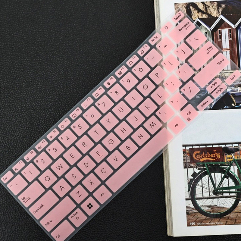 แป้นพิมพ์แล็ปท็อปผิวสําหรับ ASUS Zenbook 14 OLED UX3405 UX3405MA UX3405M K3405VCB K3405VA K3405VF K3