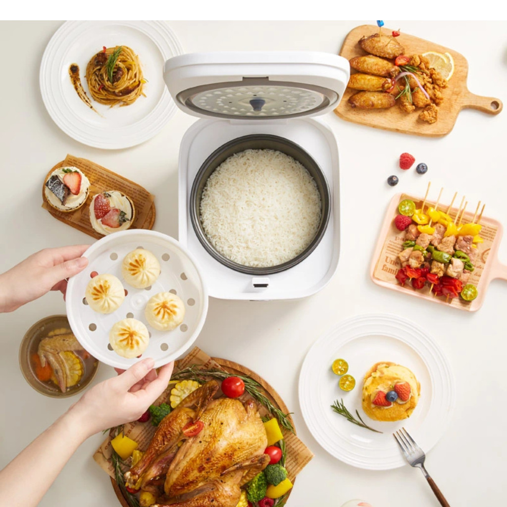 หุงไว Gaabor หม้อหุงข้าวดิจิตอล รุ่น GR-S25D ขนาด 1 ลิตร 400W  หุง ตุ๋น ต้ม นึ่ง Rice cooker