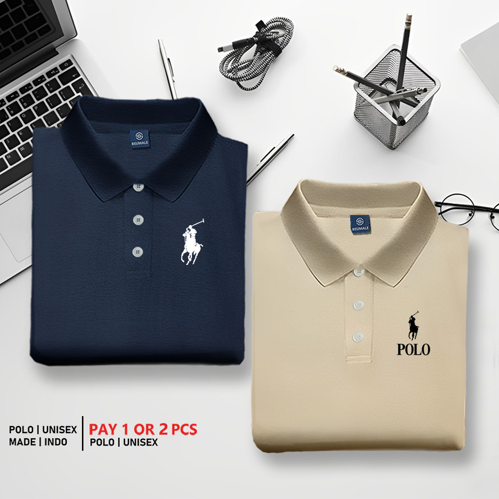 ซื้อ 1 หรือ 2 ชิ้น - ปกธรรมดา | โปโล โปโล โปโล โปโล โปโล | Cl cl cl cl cl cl | เสื้อยืดคอปกโปโล Dist