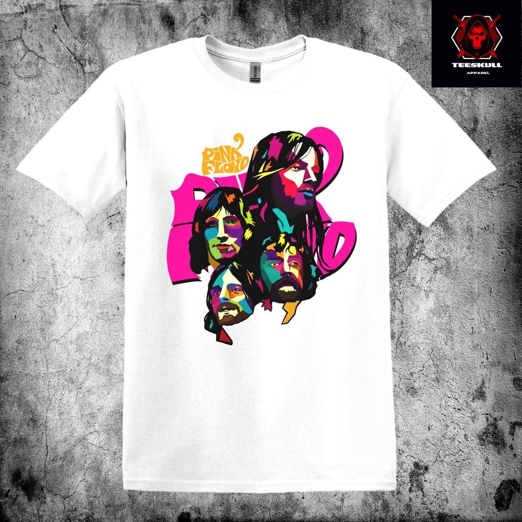 Pink Floyd Heavy Metal Rock Band Retro Tee Heavy Cotton เสื้อยืด Unisex Xs-3Xl-A5Er