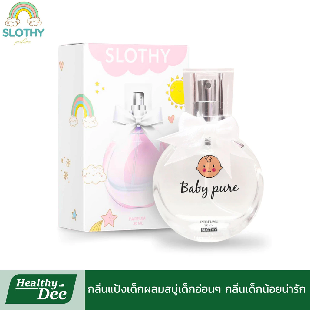 น้ำหอม Slothy Perfume กลิ่นละมุน ไม่ฉุน กลิ่นติดทนนาน 8-12ชม.หอมติดทน มีให้เลือกหลายแบบ