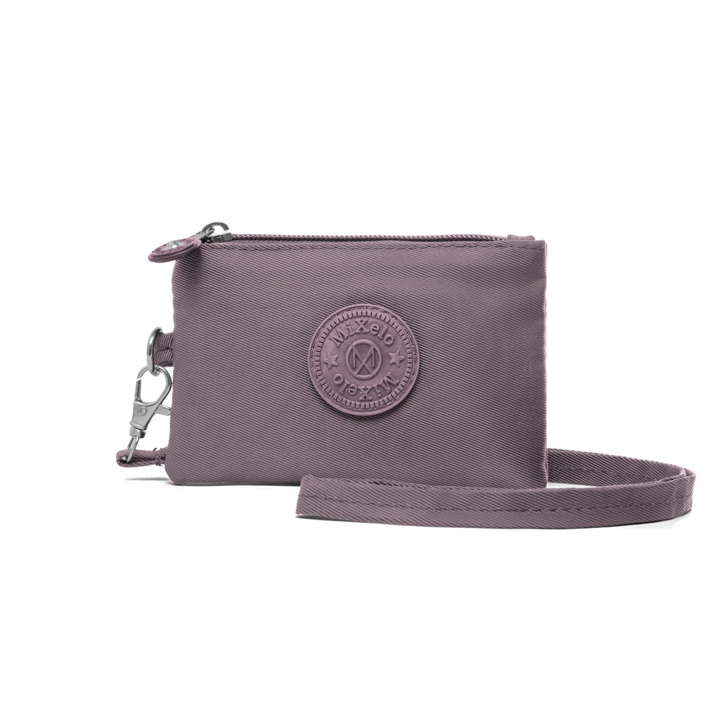 กระเป๋าสตางค์ใส่บัตร Atm และ ktp 1 res สายคอยาว mixelo 99024