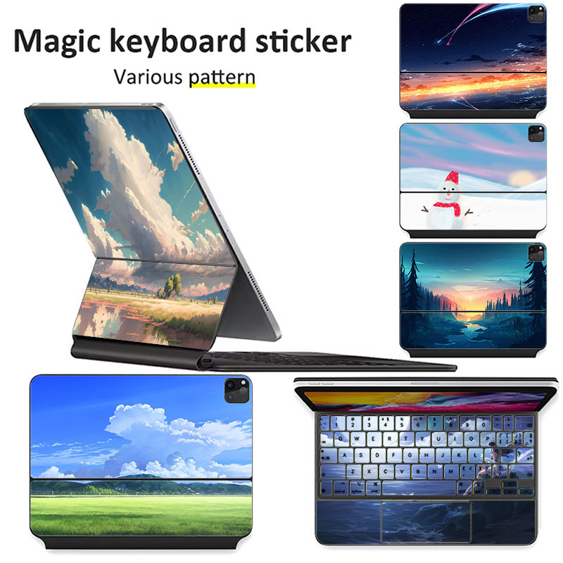 Ultra Thin Protective Film Cover for Magic Keyboard iapd Pro 11 12.9 13 Inches Anti Scratch Decal 7H