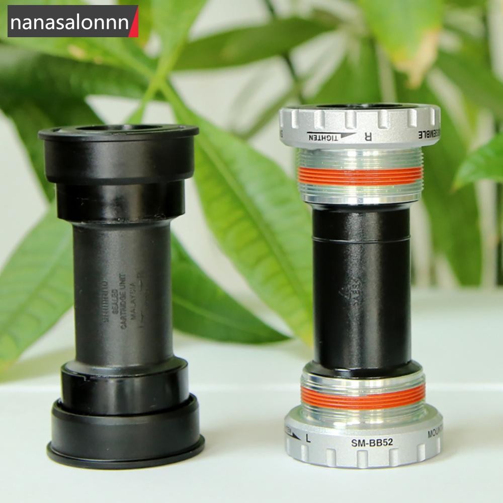 Nanasn| Shimano Deore จักรยานเสือภูเขาวงเล็บด้านล่าง SM-BB52 MT500 XT MT800 MT801 Hollowtech 68 73 M