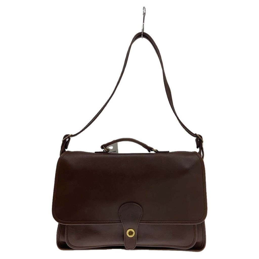 Coach Business Bag Briefcase_Metropolitan_Gravtan Cowhide Leather BRW ส่งตรงจากญี่ปุ่นมือสอง
