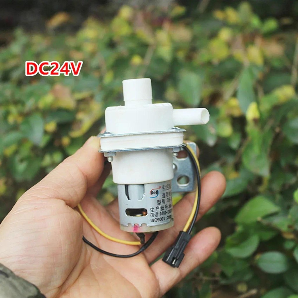 DC 14.4V 15V 18V 24V ปั๊มน้ํา Mini Mute Vane ปั๊มแม่เหล็ก 365 มอเตอร์ปั๊มพลังงานต่ําสําหรับบําบัดน้ําเสีย