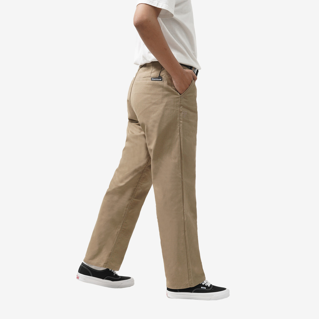 CHINO LONG PANTS CASUAL FABRIC SIMPLE MEN KHAKI FRIDAY KILLER | เออร์ชิโน คิคิ