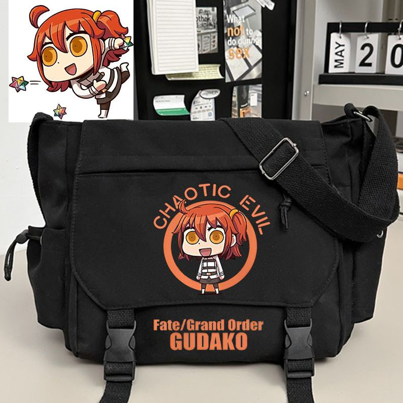 อะนิเมะ/เกมfgo Master Gudakoกระเป๋าเป้สะพายหลังสบายๆการ์ตูนสไตล์Travel School Rucksackกระเป๋าแล็ปท็อ