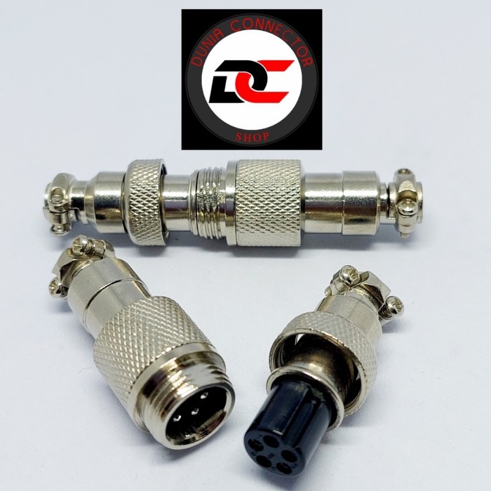 สาย CB CONNECTOR GX12 WAYER CONNECTOR 5 PIN 12MM