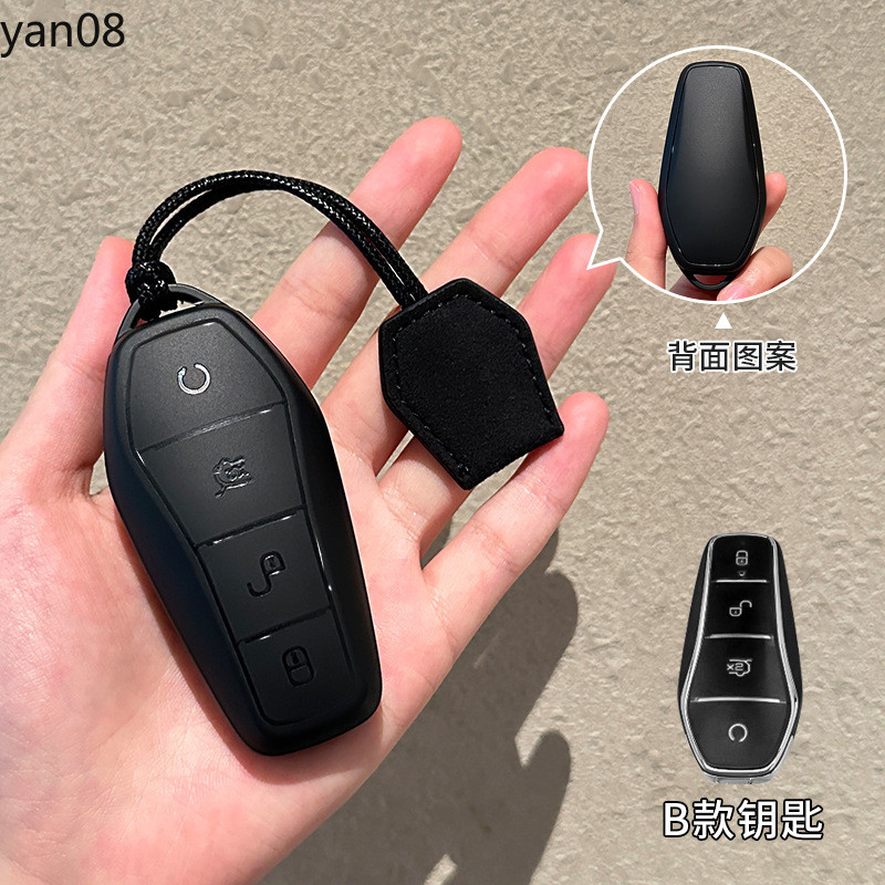แฟชั่น TPU รถ Remote Key กรณี Shell Fob สําหรับ BYD เพลง Plus Atto 3 Han EV Tang DM Qin Seal Dolphin พวงกุญแจอุปกรณ์เสริม