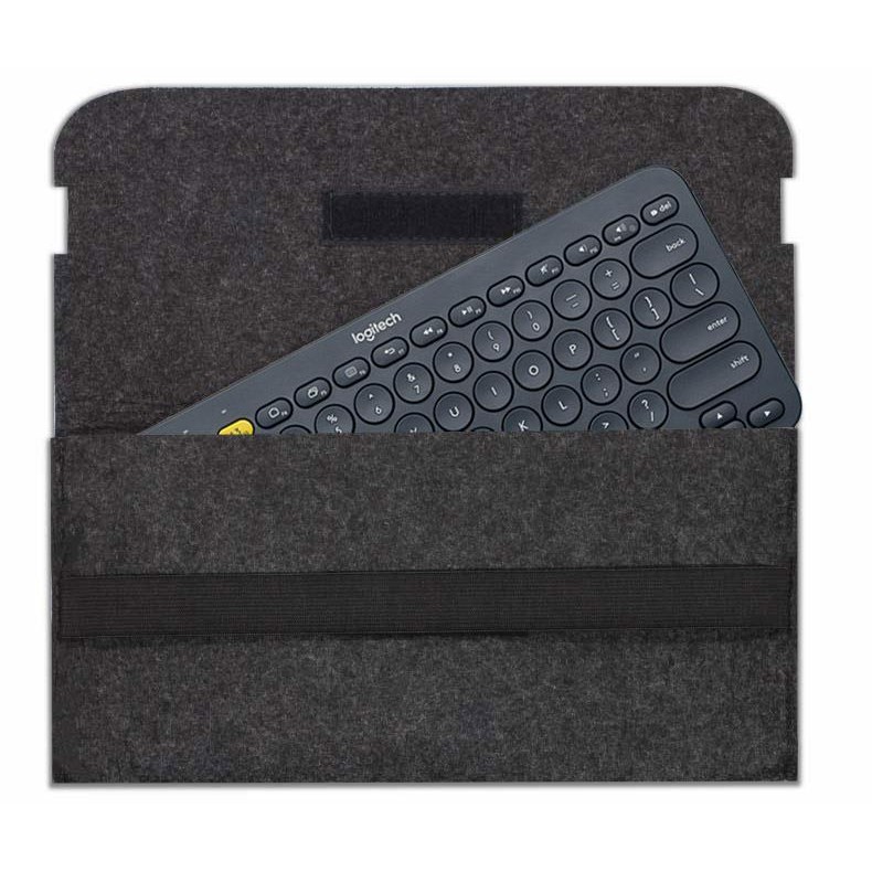 กระเป๋าคีย์บอร์ดสำหรับ Logitech K380 K480 K580 กระเป๋าเก็บผ้าขนฟู กระเป๋าเก็บฝุ่นแบบพกพา กระเป๋าป้องกัน